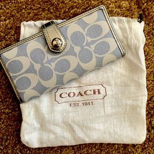 COACH leather wallet